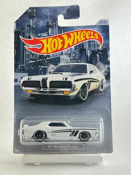 BLISTER DAMAGE - 69 MERCURY COUGAR - 4D - Its Fun- Hot wheels - matchbox - diecast
