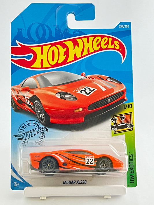 JAGUAR XJ220 - ORANGE -3B - Its Fun- Hot wheels - matchbox - diecast