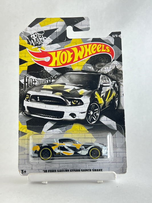CREASED CARD - 10 FORD SHELBY GT500 SUPER SNAKE - 3B - Its Fun- Hot wheels - matchbox - diecast