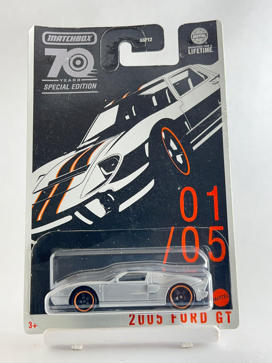 70TH ANNIVERSARY - 2005 FORD GT - 1C - Its Fun- Hot wheels - matchbox - diecast