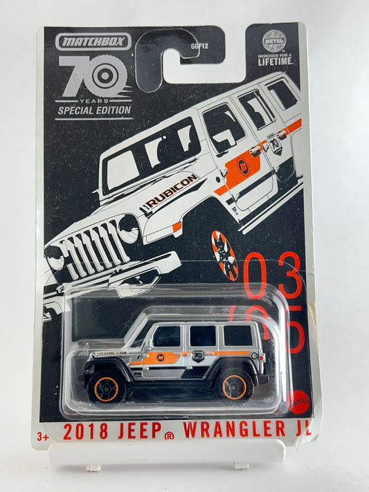 CREASED CARD- 2018 JEEP WRANGLER JL - 1B - Its Fun- Hot wheels - matchbox - diecast