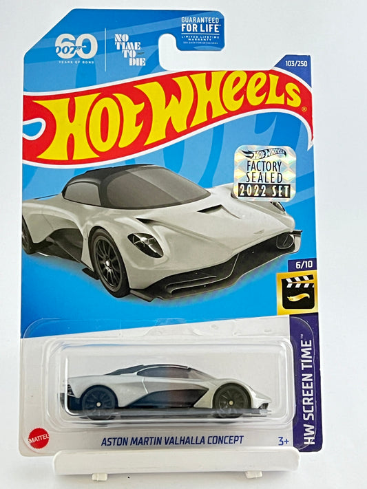 ASTON MARTIN VALHALLA CONCEPT - FACTORY SEALED - 3B - Its Fun- Hot wheels - matchbox - diecast