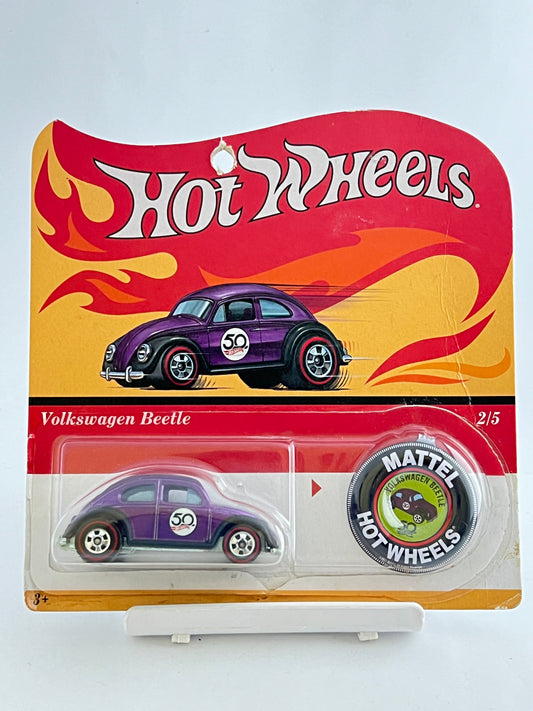 VOLKSWAGEN BEETLE - CARD CREASED ON SIDE - 4A - Its Fun- Hot wheels - matchbox - diecast