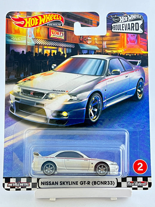PREMIUM NISSAN SKYLINE GT-R (BCNR 33) - Its Fun- Hot wheels - matchbox - diecast