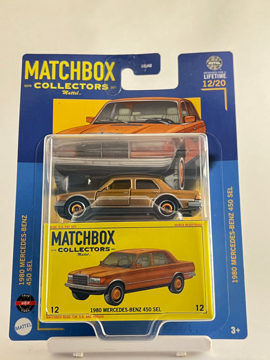 MATCHBOX COLLECTORS - 1980 MERCEDES BENZ 450 SEL