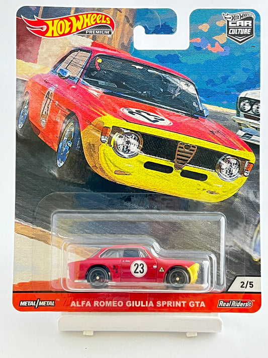 PREMIUM - ALFA ROMEO GIULIA SPRINT GTA - Its Fun- Hot wheels - matchbox - diecast