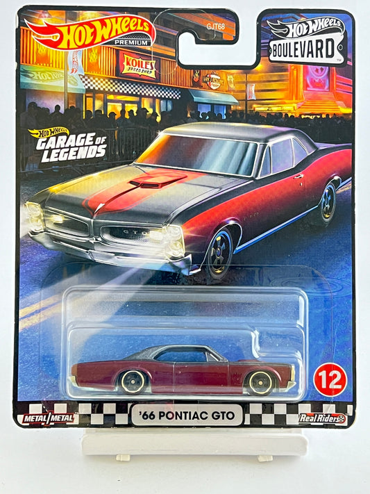 PREMIUM - 66 PONTIAC GTO - Its Fun- Hot wheels - matchbox - diecast