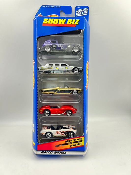 RARE - HOT WHEELS - IMPORTED - SHOW BIZ 5 PACK - 7C