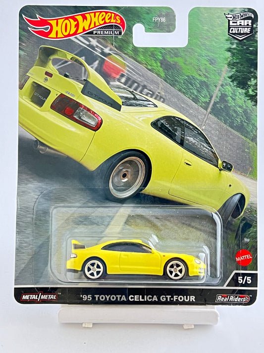 PREMIUM - 95 TOYOTA CELICA GT-FOUR - Its Fun- Hot wheels - matchbox - diecast