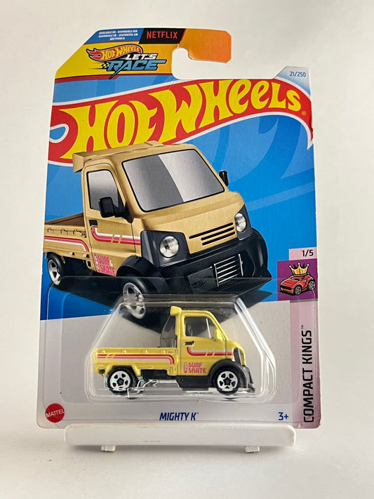 MIGHTY K - YELLOW - 1B - Its Fun- Hot wheels - matchbox - diecast