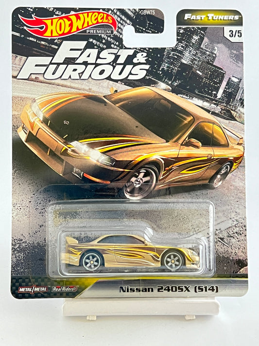 PREMIUM - FAST AND FURIOUS - NISSAN 240SX -S14 -4B - Its Fun- Hot wheels - matchbox - diecast