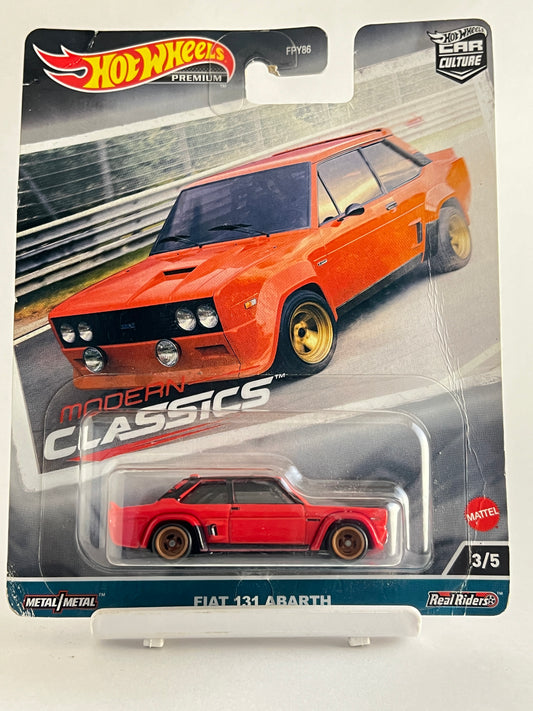 CREASED - PREMIUM - FIAT 131 ABARTH - 5D - Its Fun- Hot wheels - matchbox - diecast