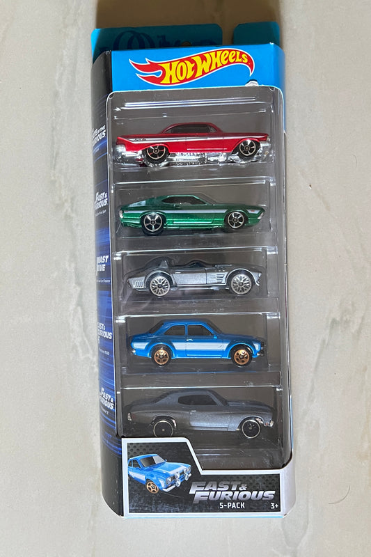 FAST AND FURIOUS 5 PACK - OLD VERSION