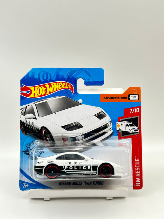 HOT WHEELS - NISSAN 300ZX TWIN TURBO POLICE - 2B