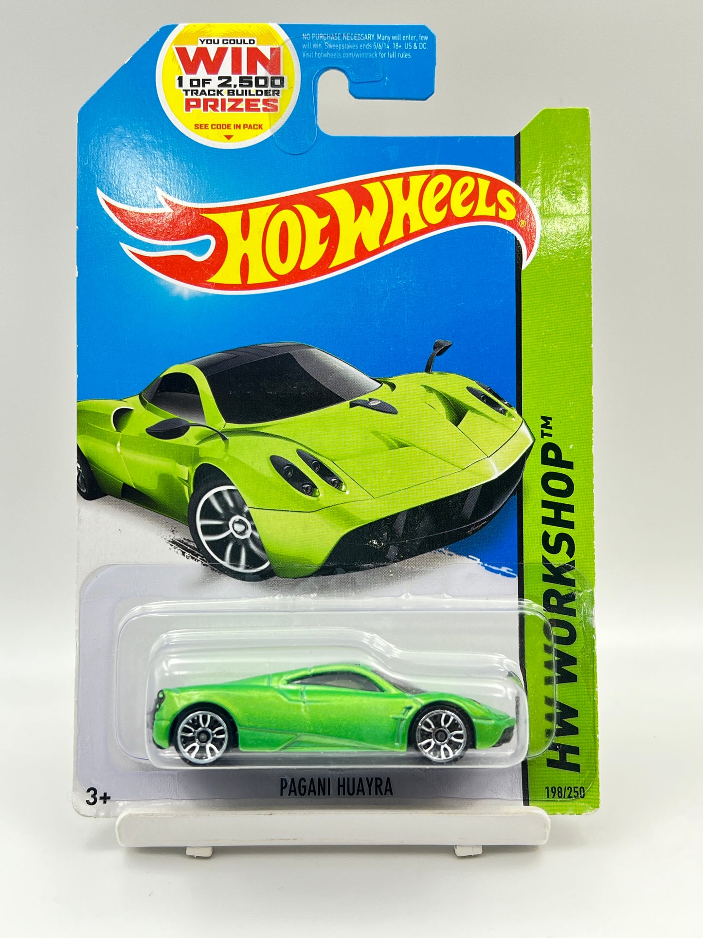 IMPORTED - HOT WHEELS -  PAGANI HUAYRA - WHINY GREEN - 2A
