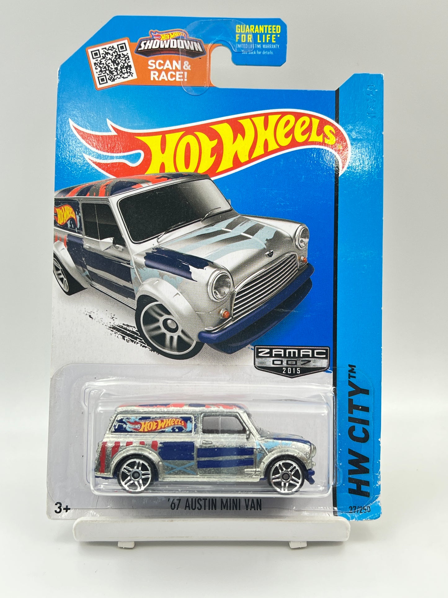 ZAMAC - IMPORTED - HOT WHEELS -  67 AUSTIN MINI VAN - 2A