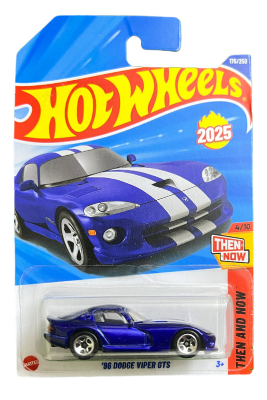 2025 MAINLINE - 96 DODGE VIPER GTS - 1A - Its Fun- Hot wheels - matchbox - diecast