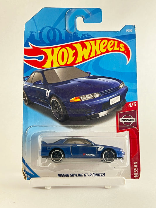 BLISTER CRACK AND SOFT EDGES IN CARD - NISSAN SKYLINE GT-R (BNR32) - 2A - Its Fun- Hot wheels - matchbox - diecast