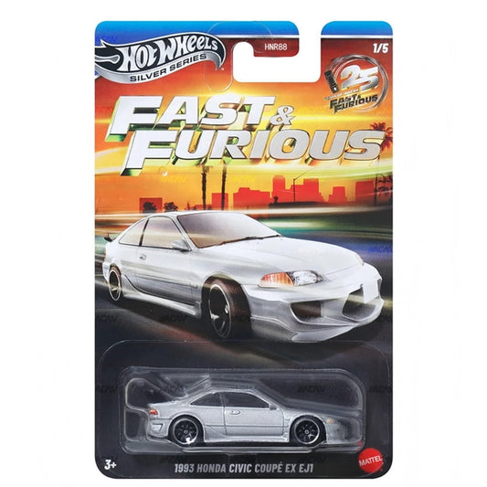 HOT WHEELS - FAST AND FURIOUS - 1993 HONDA CIVIC COUPE EX EJ1 - 3F