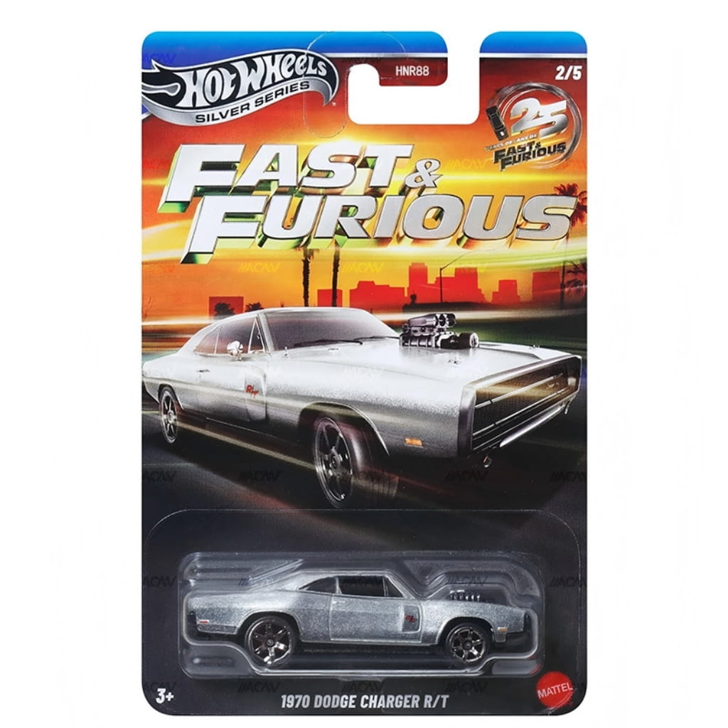 HOT WHEELS - FAST AND FURIOUS - 1970 DODGE CHARGER R/T - 3F
