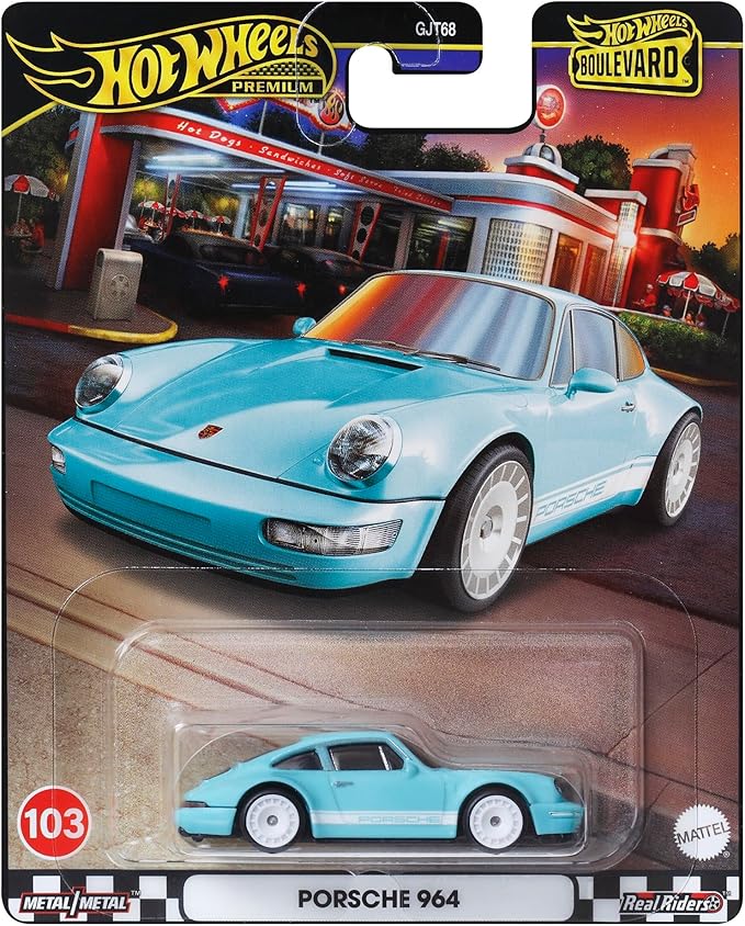 PREMIUM - PORSCHE 964 - 5B - Its Fun- Hot wheels - matchbox - diecast