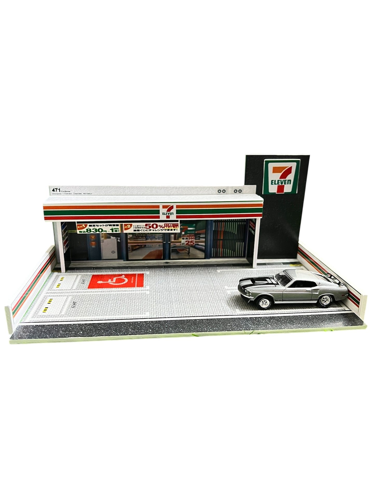 7 ELEVEN PARKING SETUP WITH LED LIGHT
