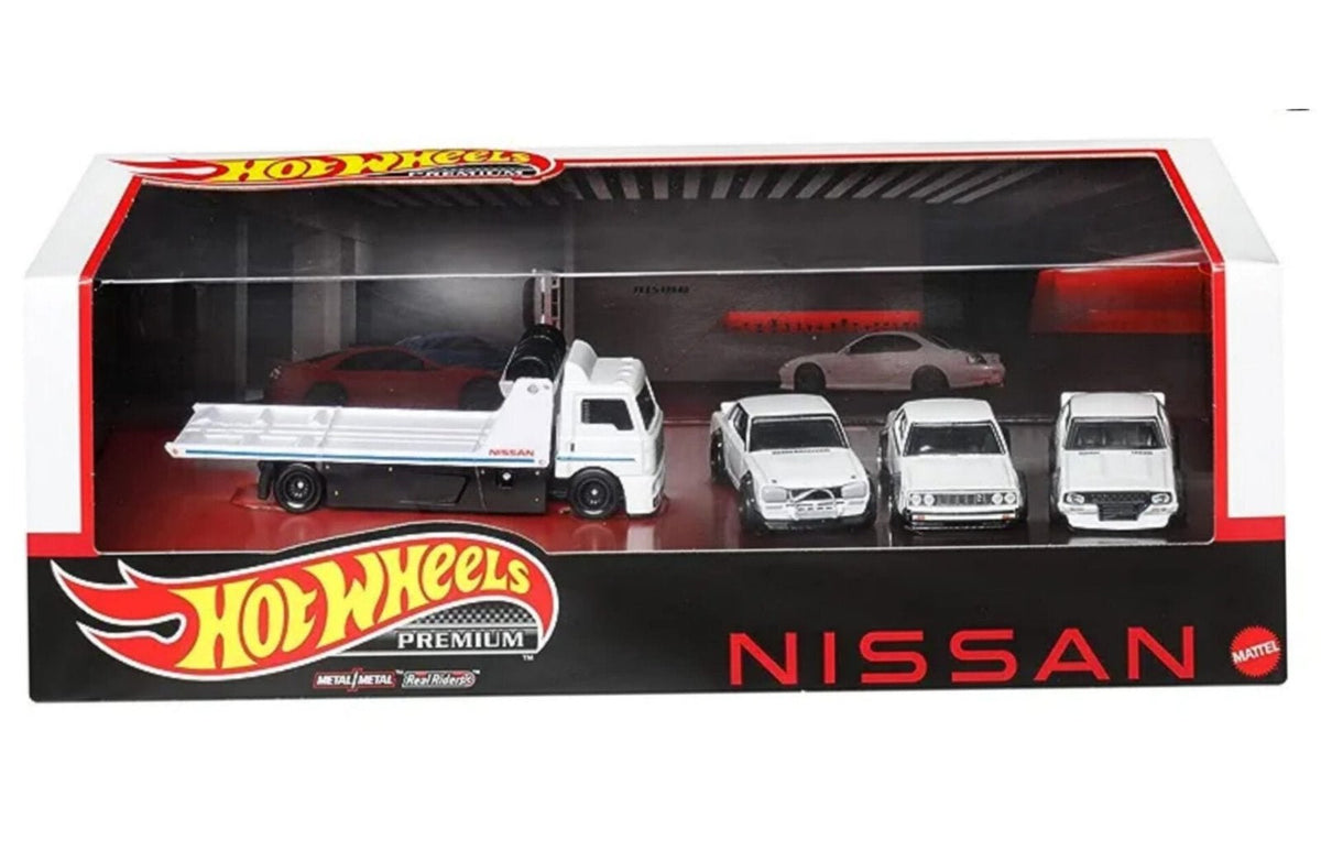 IMPORTED - HOT WHEELS - NISSAN DIAROMA BOX - (OUTER BOX NOT MINT)