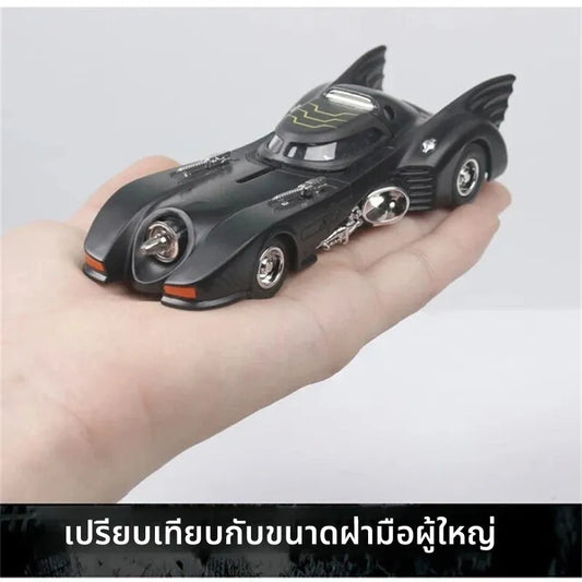 IMPORTED UNBRANDED - BATMOBILE - WITH LIGHT AND SOUND FUNCTIONS - MATTE BLACK - 1:36 SCALE