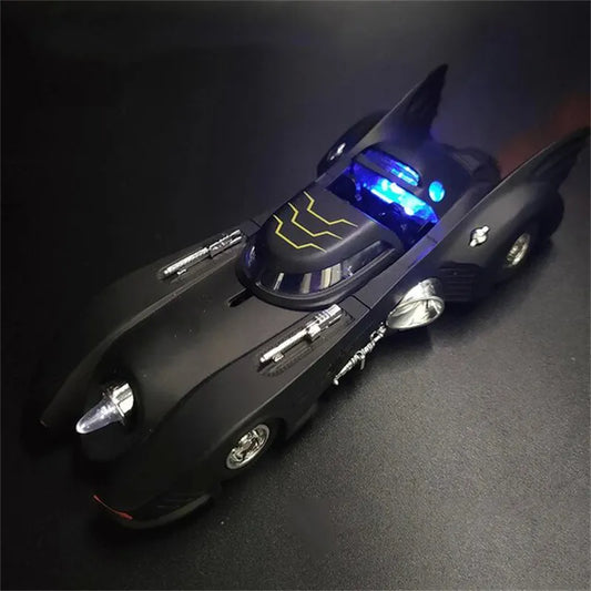 IMPORTED UNBRANDED - BATMOBILE - WITH LIGHT AND SOUND FUNCTIONS - MATTE BLACK - 1:36 SCALE