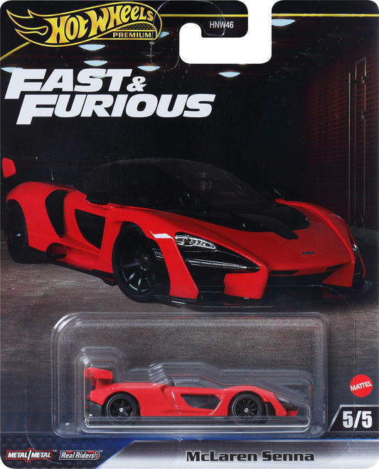PREMIUM FAST AND FURIOUS - MCLAREN SENNA - 5C - Its Fun- Hot wheels - matchbox - diecast