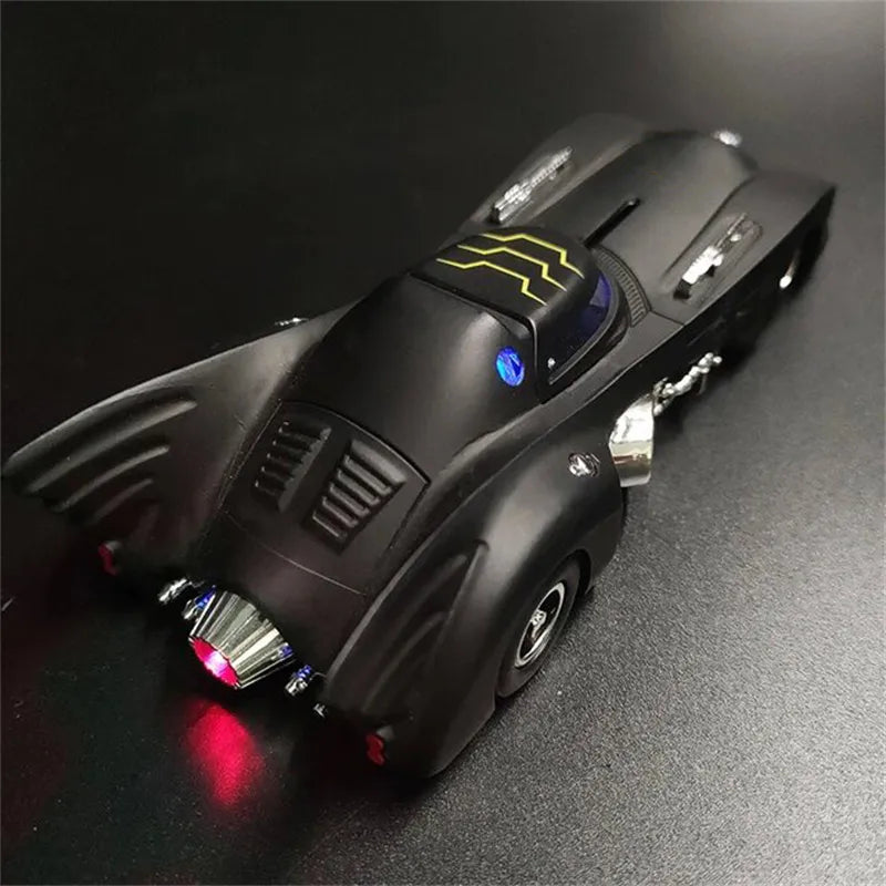 IMPORTED UNBRANDED - BATMOBILE - WITH LIGHT AND SOUND FUNCTIONS - MATTE BLACK - 1:36 SCALE