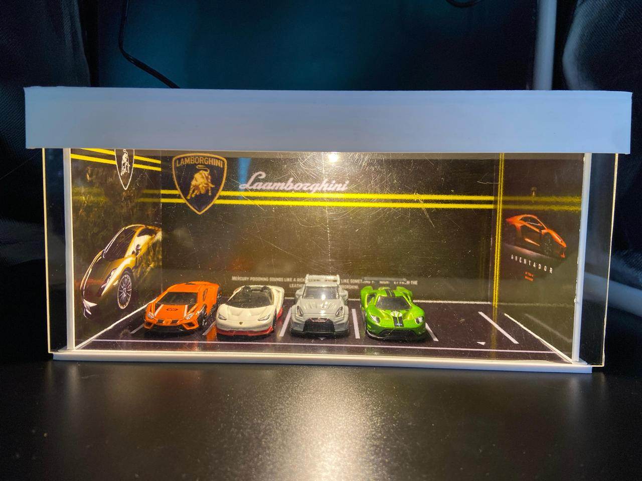 DIAROMA - DIY - LAMBORGHINI - IMAGE IS FOR REFERENCE - NEW FIBER GLASS AND FULLY PACKED PRODUCT WILL BE SENT - Its Fun