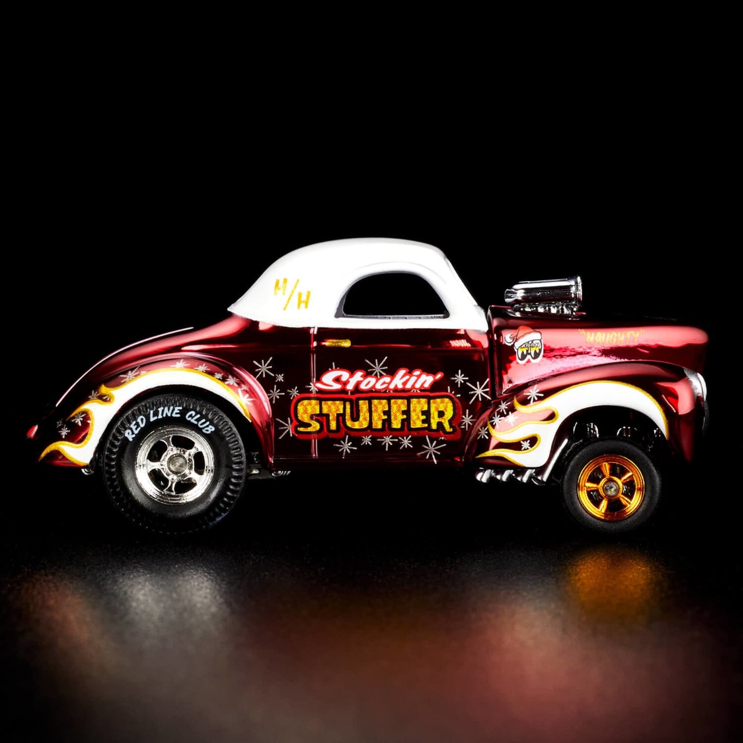 RLC - NUMBERED - 06593/30000 - 2022 HOLIDAY CAR - 41 WILLYS GASSER - UNSEALED
