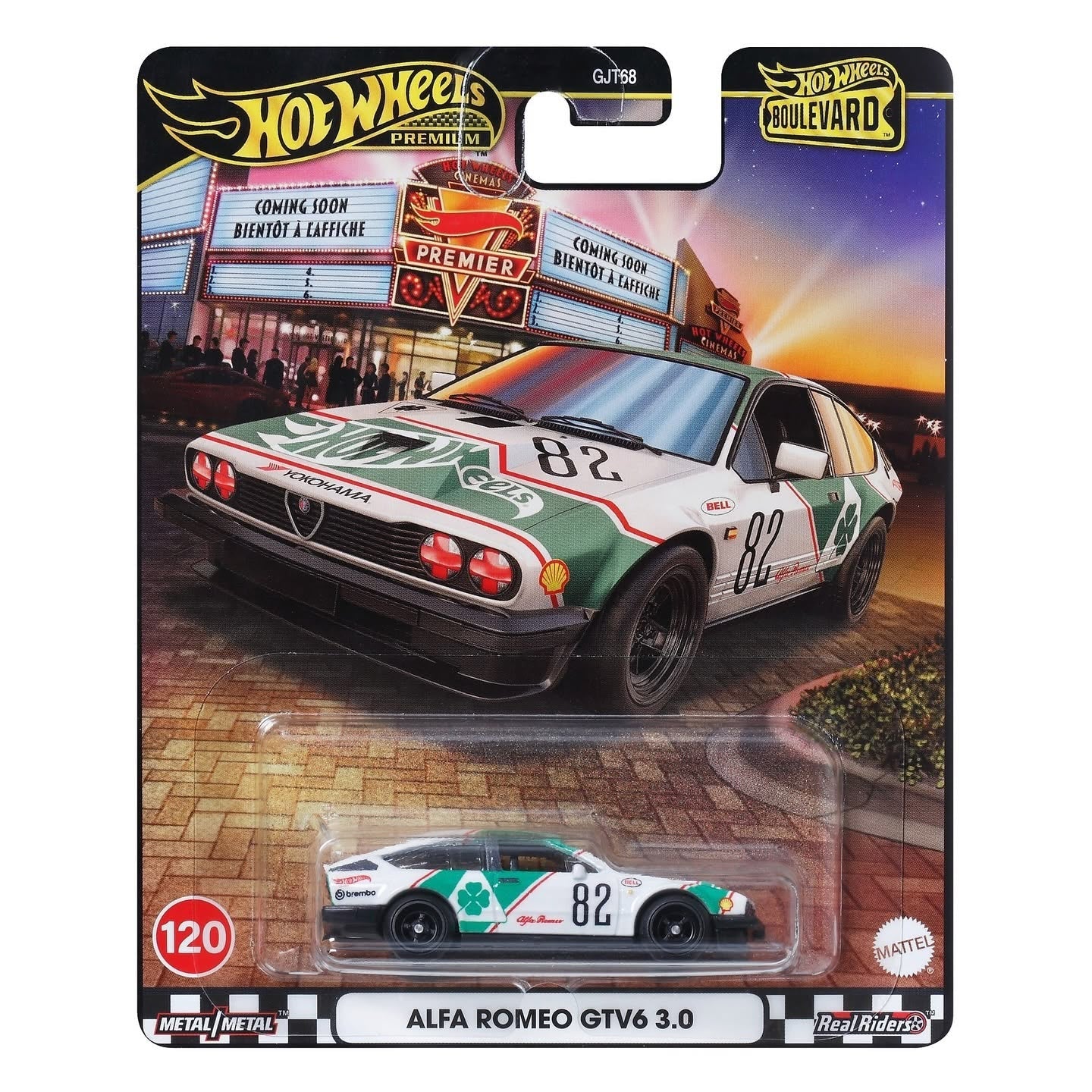 PREMIUM - ALFA ROMEO GTV6 3.0 - 5C - Its Fun- Hot wheels - matchbox - diecast