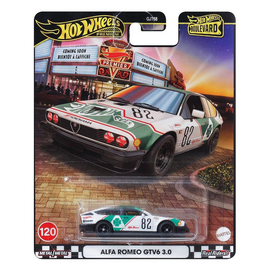 PREMIUM - ALFA ROMEO GTV6 3.0 - 5C - Its Fun- Hot wheels - matchbox - diecast