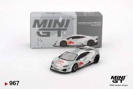 MINI GT - LAMBORGHINI HURACAN LB WORKS - MAD MIKE NIMBUL - BOX VERSION