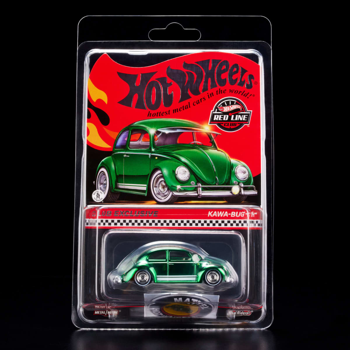 RLC - CLUB CAR - KAWA BUG A - WITH BADGE AND PIN