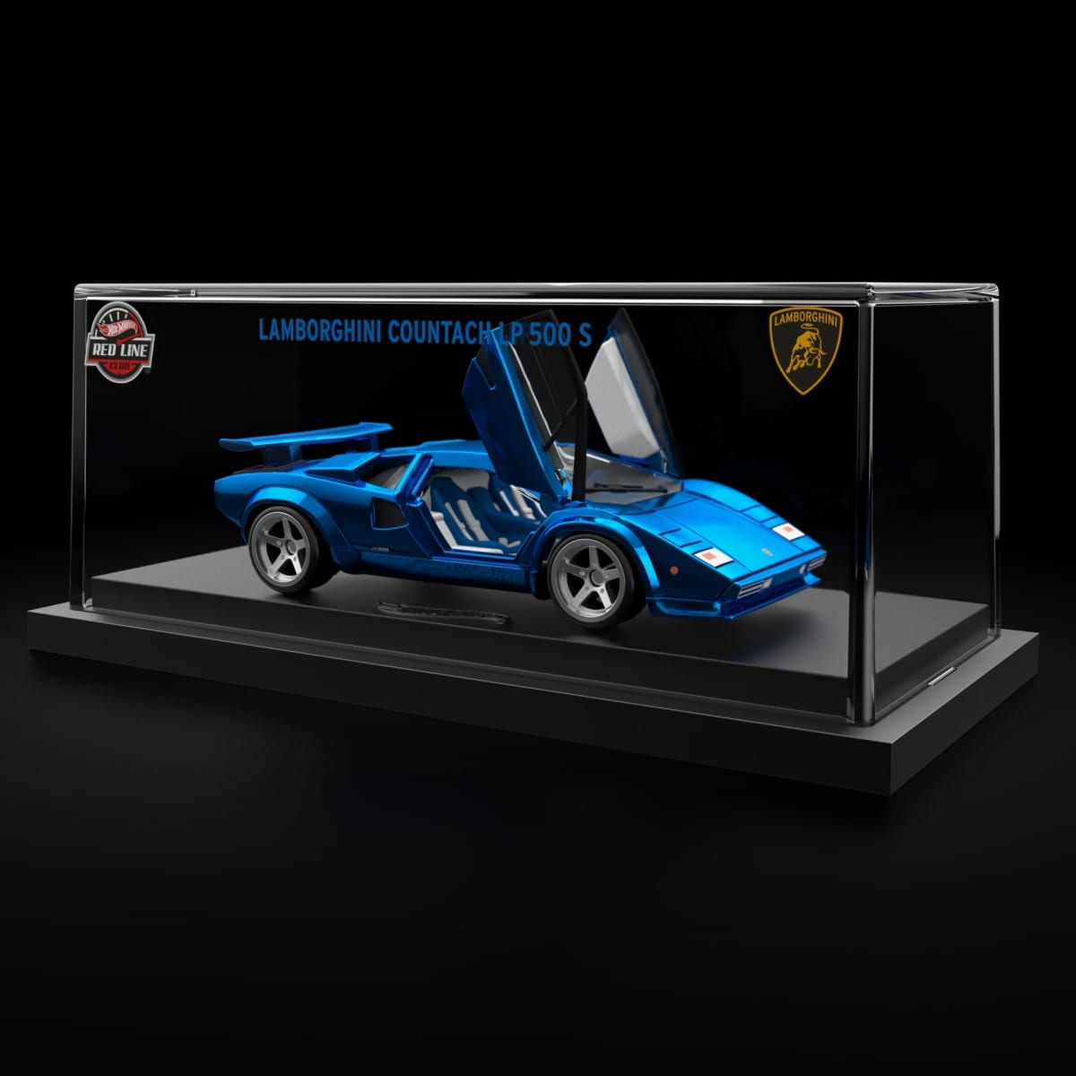RLC - HOT WHEELS - 82 LAMBORGHINI COUNTACH LP 500 S - BLUE