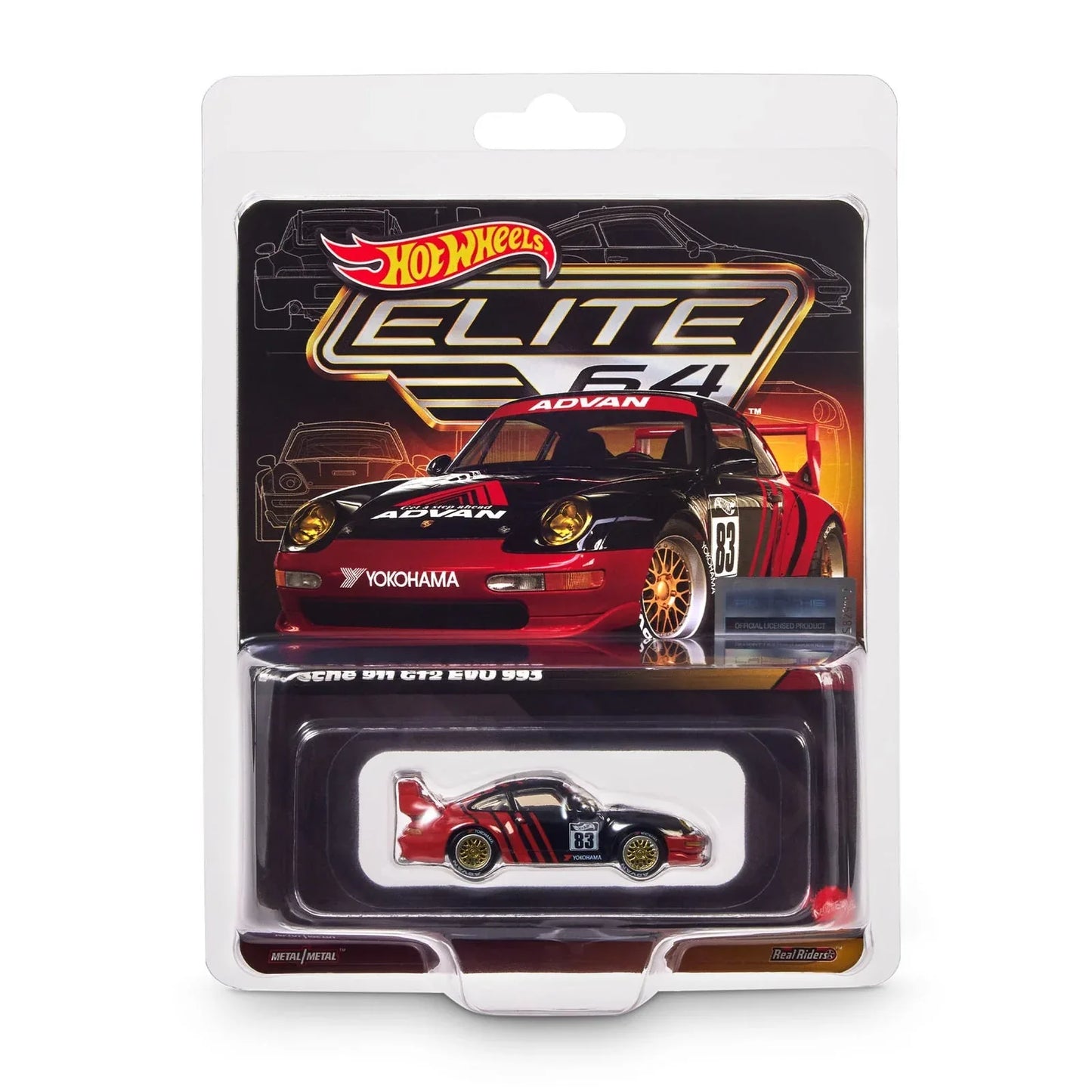 HOT WHEELS ELITE 64 PORSCHE 911 GT2 EVO 993 - Its Fun