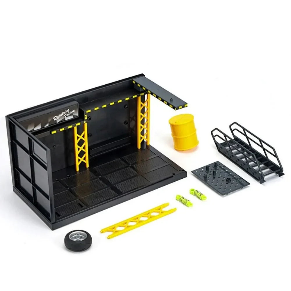 IMPORTED - MINI PARKING DIAROMA SET (DIY) - SUITABLE FOR ONE 1:64 CAR - Its Fun