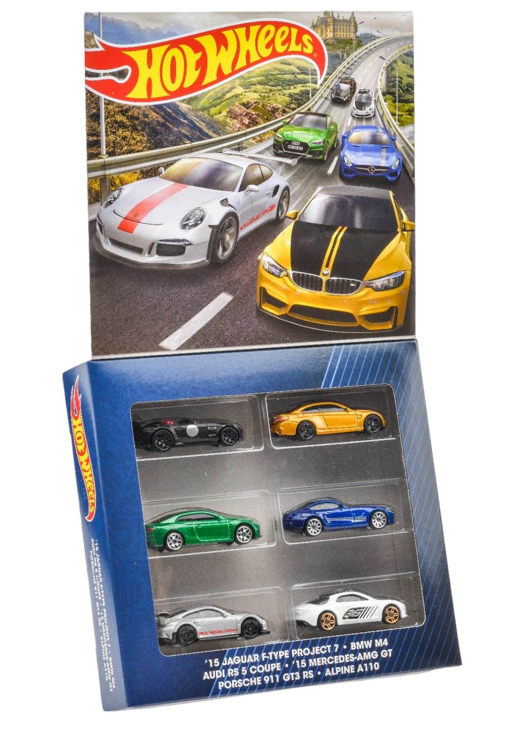 EUROPEAN CLASSICS - PACK OF 6 CARS BOX - SEALED - Its Fun