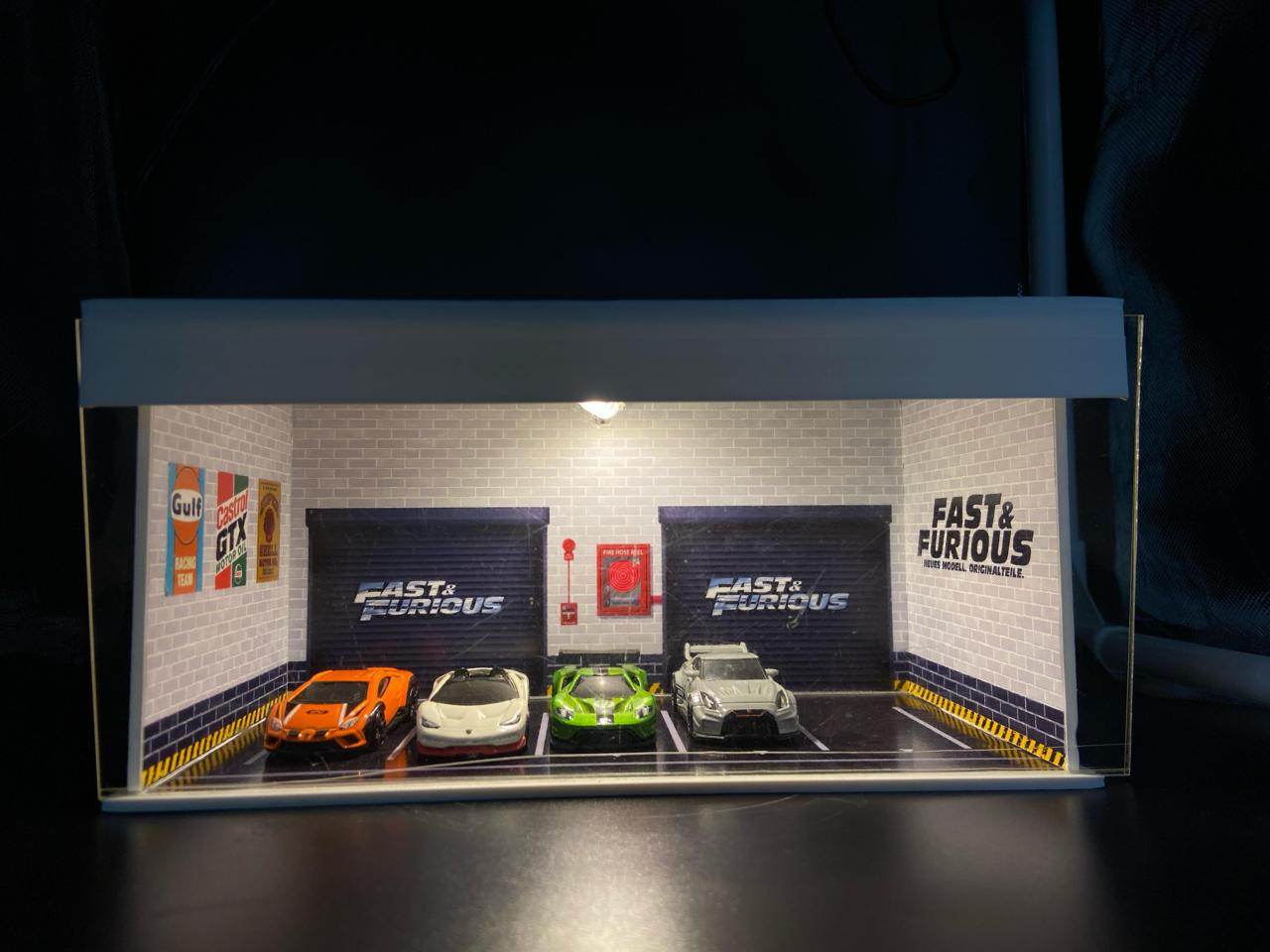 DIAROMA - DIY - FAST AND FURIOUS - IMAGE IS FOR REFERENCE - NEW FIBER GLASS AND FULLY PACKED PRODUCT WILL BE SENT - Its Fun