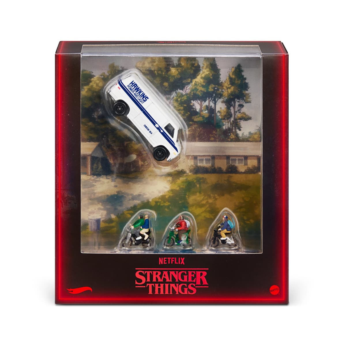 RLC - SEALED - HOT WHEELS - STRANGER THINGS 10TH ANNIVERSARY - 83 CHEVY VAN
