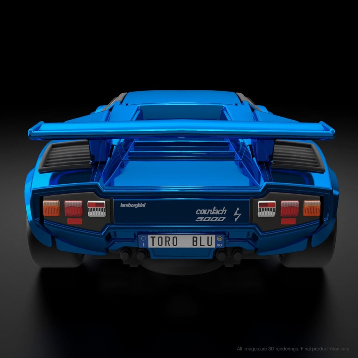 RLC - HOT WHEELS - 82 LAMBORGHINI COUNTACH LP 500 S - BLUE