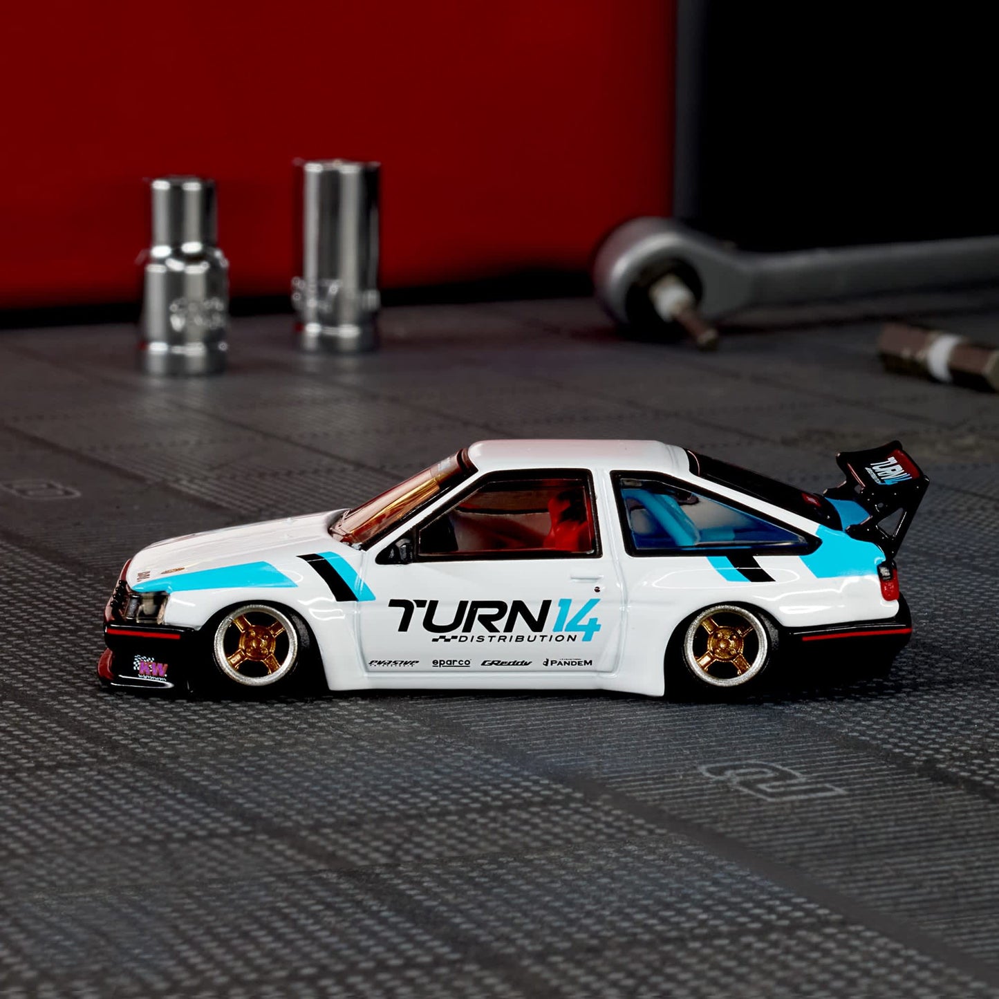 HOT WHEELS - ELITE64 TOYOTA COROLLA LEVIN (AE86) CUSTOM