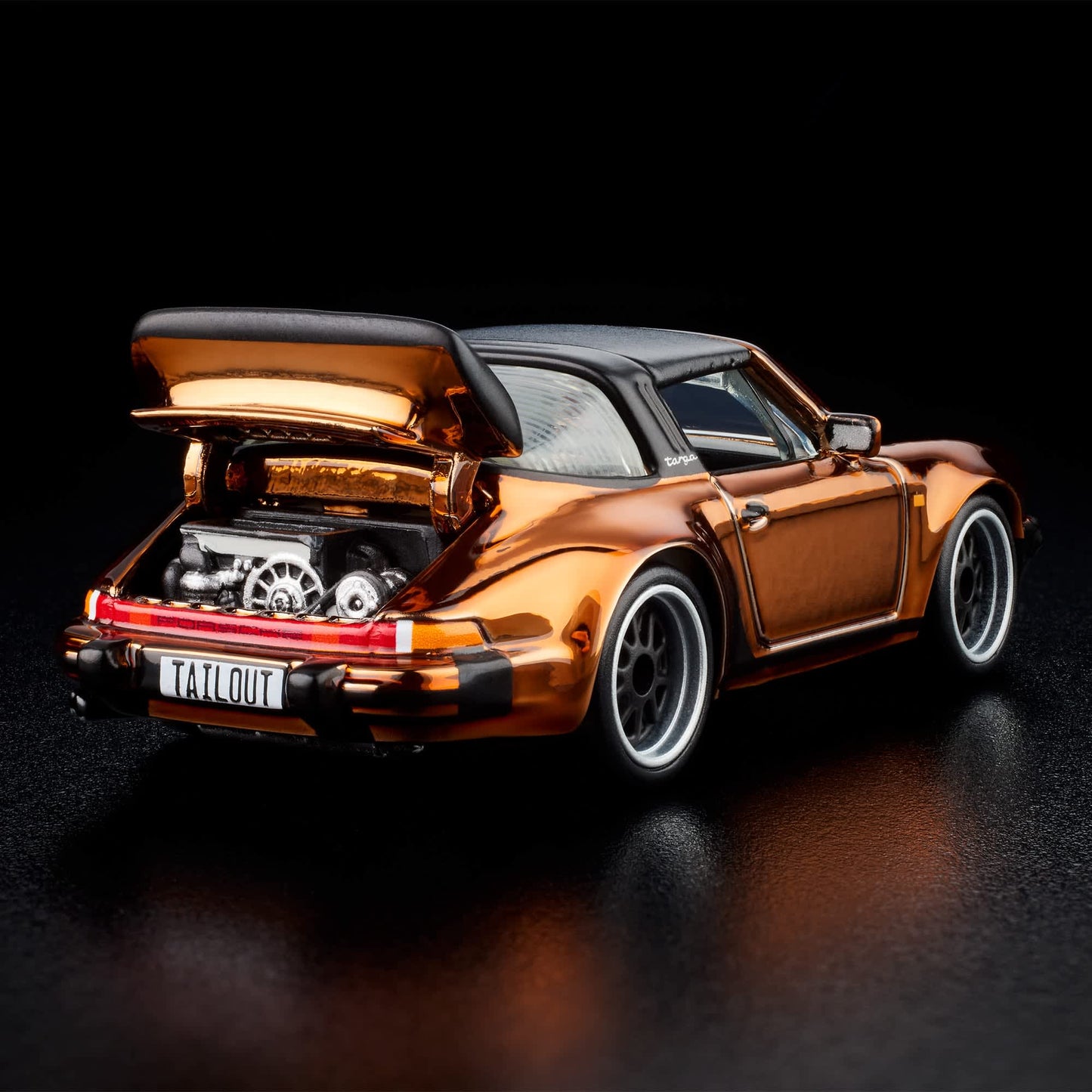 RLC - UNSEALED - HOT WHEELS - PORSCHE 911 TURBO 3.3 TARGA - ORANGE