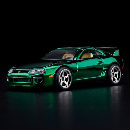 RLC - HOT WHEELS - 1997 TOYOTA SUPRA - GREEN