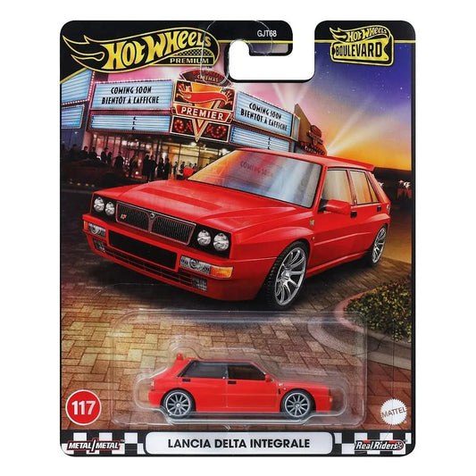 PREMIUM - CREASED - LANCIA DELTA INTEGRALE - 5C - Its Fun- Hot wheels - matchbox - diecast