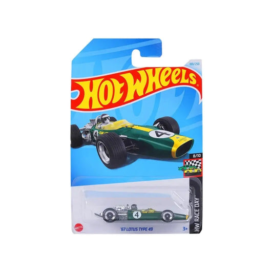 67 LOTUS TYPE 49 - 1A - Its Fun- Hot wheels - matchbox - diecast