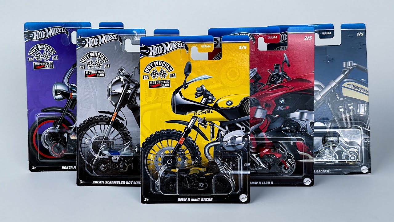 MOTORCYCLE CLUB - 2024 SET OF 5 BIKES